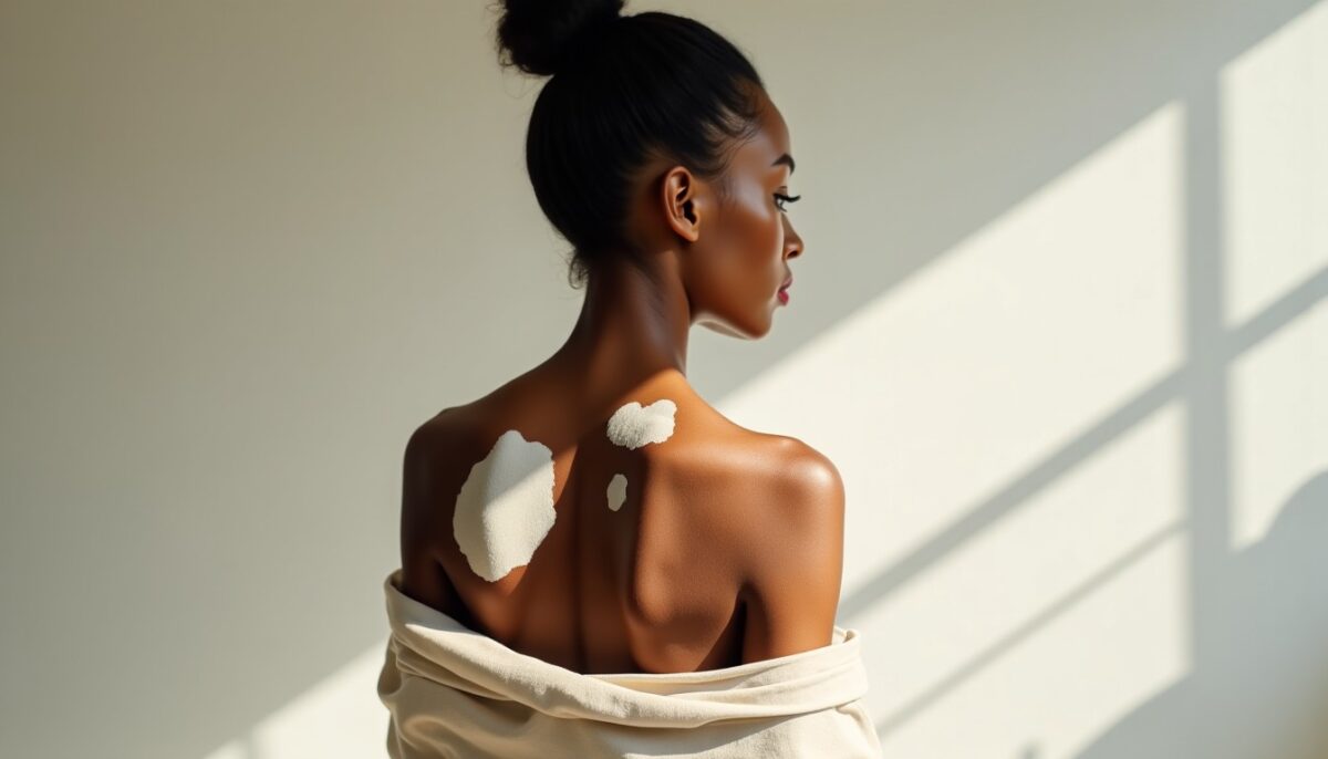 Vitiligo sur le dos : tout savoir sur l'apparition de ces taches blanches et leurs solutions Vitiligo sur le dos : tout savoir sur l'apparition de ces taches blanches et leurs solutions